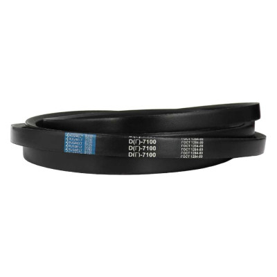 Ремень клиновой Rusbelt D(Г)-7100 Lp / 7025 Li ГОСТ 1284-89 00-00022116