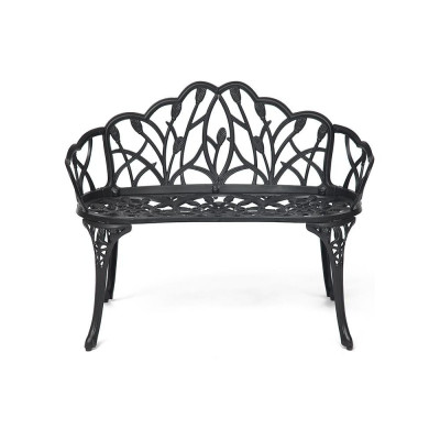 Скамья Tetchair Secret De Maison Strauss (Штраус) алюминиевый сплав, 99хх56x76см, черный 11375