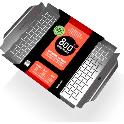 Противень перфорированный широкий 800 Degrees Wide Grill Pan 800DGR-TLS017