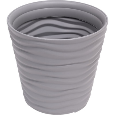 Кашпо IDEA ДЮНА D255 мм, H240 мм, 8.5 л М 3400 Серый