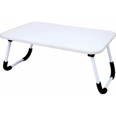 Столик складной для ноутбука/завтрака BRABIX BT-002 600х400х265 мм, белый 532902