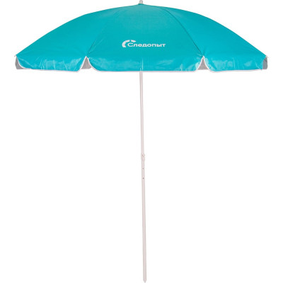 Зонт пляжный прямой Следопыт, d 180см, h 183см, d штока 19/22мм, Polyester 190T, голубой  PF-UB-06