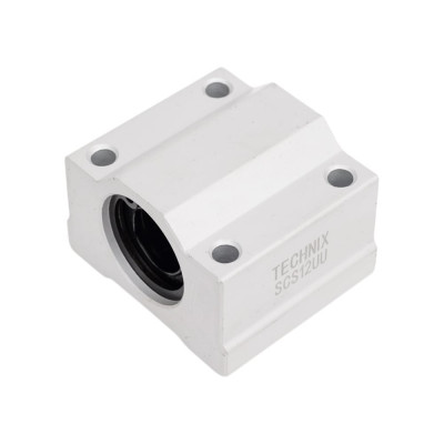 Линейный подшипник TECHNIX в сборе с корпусом SCS12-UU SCS12UUTECHNIX