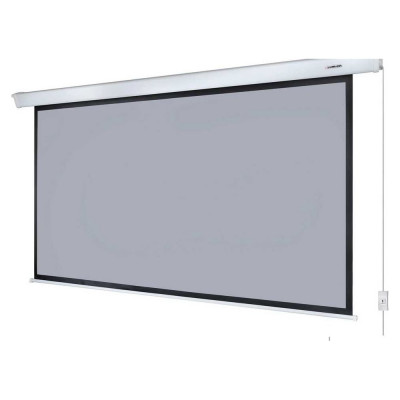 Экран с электроприводом Master Control Lumien 197х280 см (раб.область 153х272см) (123") High Contrast черн. кайма сверху \3\ 121510