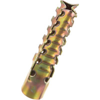 Металлический дюбель для газобетона Стройбат 6x32 цинк 5 шт 207001