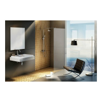 Душевое ограждение Ravak Walk In-Wall-1100х2000 блестящий профиль, прозрачное стекло GW9WD0C00Z1
