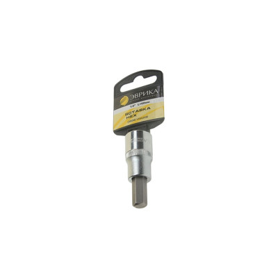 Насадка-вставка с битой Hex (H12; 1/2"; 60 мм) с держателем ЭВРИКА ER-94807H