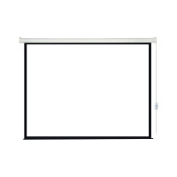 Экран с электроприводом Lumien LEC-100107 Eco Control 183x244 см, рабочая область 175x236 см, Matte White, черная кайма по периметру, 4:3 6 121562