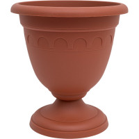 Высокий вазон Martika Колывань 5.6 л, диаметр 26 см, терракотовый С135Т