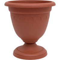 Высокий вазон Martika Колывань 3 л, диаметр 22 см, терракотовый С134Т