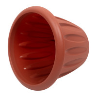 Горшок для растений Martika Фелиция терракотовый, 1.8 л, диам. 180 мм, с поддонником С103Т