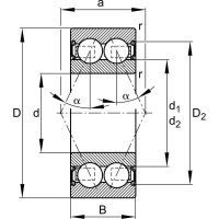 Подшипник DINROLL 3213B-2RSTNC3 2001001469245