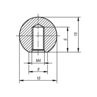 Шаровая ручка KIPP K0159.11604