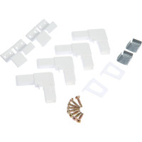 ТУНДРА Москитная сетка на окна для самостоят. сборки, до 2 м, сетка 2x1.4 м, профиль 3x2м 6967226