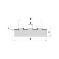 Направляющая для цепи ISKRA 06B-3 тип 3T H=10, NC06b3T10-ISKRA