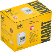 Однофазное реле напряжения IEK рн-д 54мм 25а IVR31-1-25