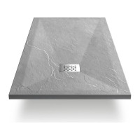 Поддон для душа из искусственного камня VINCEA 1100x800x25, серый VST-4SR8011G