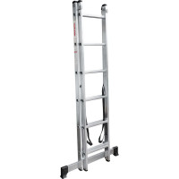 Алюминиевая двухсекционная лестница Новая Высота NV1220 2x6 1220206