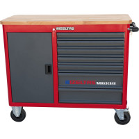 Передвижной верстак с инструментами IZELTAS WORKBENCH 7 ящиков 13000005378