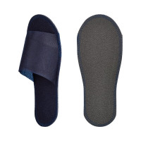 Одноразовые тапочки ООО Комус стандарт, спанбонд, подошва ппэ 4 мм, 150 пар/уп, синий 1561118