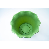 Горшок для цветов с поддоном Тек-А-Тек Le Fleur d=16.5, 2.0 л, зеленый 403-1