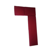 Комплект подушек WORKY для углового дивана (набор из трех подушек бордового цвета) ARD257961