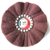 Круг нетканный для сатинирования Toyev NPB 150х19/6x40мм 4слоя,Brown, A/F 005643