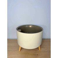 Умный цветочный горшок с автополивом Green Helper круглый GZ505