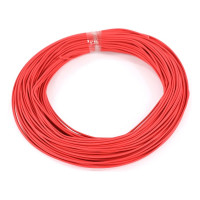 Провод VOLTON ПВАМ 1,0 кв.мм. 50м (красный) VLT400548