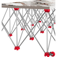 Складное подстолье для крупноформатных плит vertextools promax 1000кг, 230x120x75 17-230-120