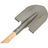 Штыковая универсальная лопата сдеревянным черенком и ручкой Gigant SH-17