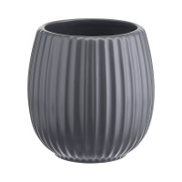Цветочный горшок Tkano Edge серого цвета, 1.2 л TK22-DEC-PT0006