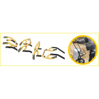 Тачка одноколесная Haemmerlin EXPERT 120 RENO UP 120 л оцинкованный кузов, пневмо колесо-подшипник 305257001