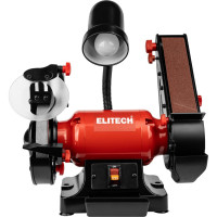Заточный станок СТ 3015СЛ, 300 Вт, 150 мм + лента 686*50 мм Elitech 205226