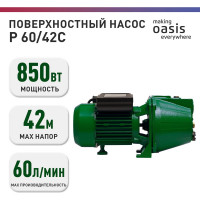 Поверхностный насос OASIS PN 60/42С