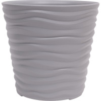 Кашпо IDEA ДЮНА D255 мм, H240 мм, 8.5 л М 3400 Серый