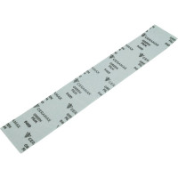 Полоски шлифовальные CERAMAX 70*420 мм GREEN FILM без отверстий P400, 50 шт. 1CRX1161