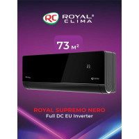 Инверторная сплит-система Royal Clima ROYAL SUPREMO NERO FULL DC EU Inverter RCI-RSN75HN/IN/RCI-RSN75HN/OUT