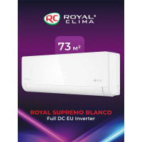 Инверторная сплит-система Royal Clima ROYAL SUPREMO BLANCO FULL DC EU Inverter RCI-RSB75HN/IN/RCI-RSB75HN/OUT