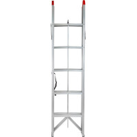 Стремянка складная алюминевая Forsage бытовая F-TL603-5(57968)