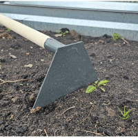 Мотыга ООО Агростройлидер прямая 190 мм с удлиненным черенком первого (1500 мм) САД-10.03.22