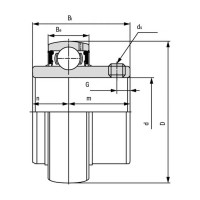 Подшипник TECHNIX UC211 UC211TECHNIX