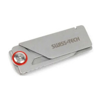 Нож складной Swiss+Tech 2,5" (Сталь-4Cr13; Ручка-Stainless Steel) Money Clip ST014010