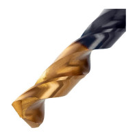 Сверло по металлу Golden Tip 9 мм, HSS-Tin, 8 шт, DIN 338 Denzel 717221