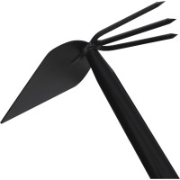 Комбинированная мотыжка POLYAGRO 2-зубая, обрезиненная эргономичная рукоятка 7661312