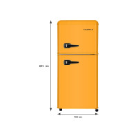 Холодильник Harper HRF-T120M ORANGE NEW H00003473