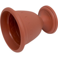 Высокий вазон Martika Колывань 3 л, диаметр 22 см, терракотовый С134Т