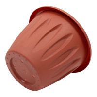 Горшок для растений Martika Фелиция терракотовый, 1.8 л, диам. 180 мм, с поддонником С103Т