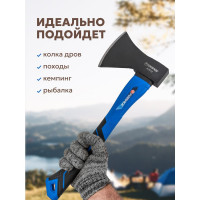 Топор Forsage с фибергласовой ручкой и резиновой противоскользящей накладкой 1000гр. F-A7010(56601)