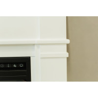 Каминокомплект ELEKAM keos с очагом pulsar 23 белый 100118